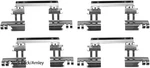 Beck Arnley Disc Brake Hardware Kit P 084 1976. Fixed Price $40.07.
