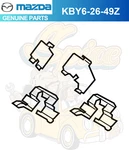 Genuine Mazda KBY6-26-49Z Rear Disc Brake Anti Rattle Clip Set 2020-24 CX-5. Fixed Price $26.45.