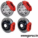 Wilwood Disc Brake KIT,1964-1972 CHEVELLE,12" Drilled Rotors 6/4 Piston,red '. Fixed Price $2662.00.
