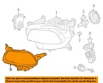 Chrysler Oem 14-18 Cherokee Headlamp Components-filler Panel 68210398AB. Fixed Price $159.75.
