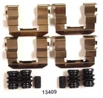 Disc Brake Hardware KIT-4-WHEEL Abs Better 13409K. Fixed Price $9.99.