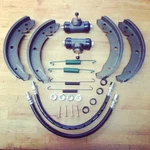 Brake Kit Front Vw Beetle Karmann 64-MEXICO Ate Pads Shoes. Fixed Price $94.21.