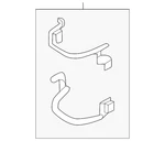 Genuine Bmw Brake Pads Spring 34-20-8-852-761. Fixed Price $75.45.