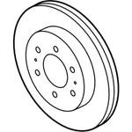 Genuine Ford Disc Brake Rotor CL3Z-1125-C. Fixed Price $134.12.