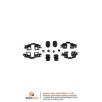 Carlson 13654Q Disc Brake Hardware Kit For 12-18 Toyota Yaris. Fixed Price $25.99.