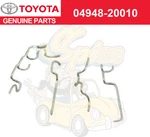 Genuine CELICA,RAV4,COROLLA,MATRIX (00-07) Rear Disc Brake Fitig Kit 04948-60010. Fixed Price $19.00.