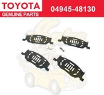 2004-2007 Highlander Front Brake Shims Genuine Toyota Ceramic 04945-48130. Fixed Price $20.68.