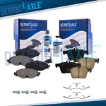 Front And Rear Ceramic Brake Pads For Audi A3 Quattro Volkswagen E-golf Jetta. Fixed Price $62.13.