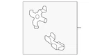 Genuine Audi Disc Brake Anti-rattle Clip 95C-615-269-D. Fixed Price $20.78.