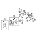 Genuine Mopar Front Disc Brake Pad Kit 68294494AA. Fixed Price $212.71.