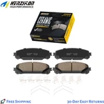 Front Ceramic Brake Pads Fits Toyota Sienna Highlander Avalon Lexus RX350 RX450H. Fixed Price $20.15.