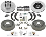 Rotors Brake Pads Drums Shoes Springs Cylinders Ford Mustang 2.3L 87-93 18PC. Fixed Price $395.00.