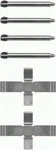 Hella Accessory Kit, Disc Brake Pad K0009 For E.g. Mercedes-be 8DZ355202-171. Fixed Price $23.50.