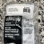 *wearever A-1093/CARLSON P1093 Rr Disc Brake Hwd Kit 05-11 Saturn Chevy Tap Desc. Fixed Price $10.95.