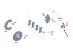 Mercedes-benz Eqs V297 Brake Caliper Expansion Spring A0004212001. Fixed Price $59.23.