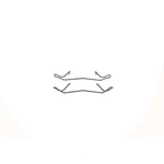 Disc Brake Hardware Kit-coupe Carlson 13392. Fixed Price $11.84.