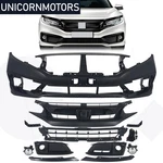 Front Bumper Cover Complete Kit W/ Fog Light Fit 2019-21 Honda Civic Sedan/coupe. Fixed Price $334.89.