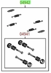 Toyota Corolla 2003 - 2008 Rear Brake Shoe Spring Set Genuine Oem. Fixed Price $46.80.