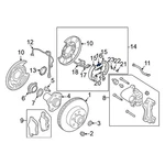 For Nissan Altima 2002-2025 442009Y00A Rear Parking Brake Adjuster. Fixed Price $71.00.