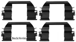 Beck Arnley Disc Brake Hardware Kit For Civic, Csx, S2000, Rsx 084-1721. Fixed Price $31.15.