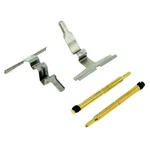 Disc Brake Hardware Kit Fits 1994-2011 Mercedes-benz SLK350 SLK230 CLK320 Centr. Fixed Price $21.44.