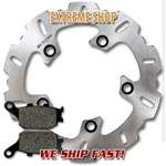 Rear Rotor + Brake Pads For Yamaha 600 R6 (2003-2016) YZF-R1 (2004-2014). Fixed Price $37.88.
