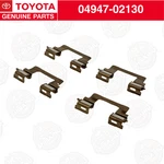 Toyota Genuine Parts Fitting Kit Disc Brake Front 04947-02130 Corolla Matrix New. Fixed Price $25.80.