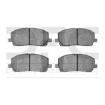 Dynamite Friction Front Disc Brake Pad Set For 01-07 Highlander (1310-0884-00). Fixed Price $44.35.
