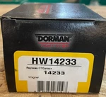 Dorman Rear Disc Brake Hardware Kit # HW14233. Fixed Price $13.95.