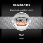 Genuine 1997-2020 Honda Civic Drum Brake Adjusting Screw 43363S5A013. Fixed Price $39.00.