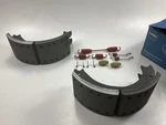 Relined Haldex GR4725ES2G Front Brake Shoes 16.5"X6" # 4725, 20000 Lbs 20K. Fixed Price $107.96.