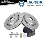 Performance Rear Brake Pad & Rotor Kit Ceramic Fits Dodge Jeep. Fixed Price $158.55.