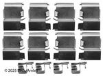 Disc Brake Hardware Kit Beck/arnley 084-1552. Fixed Price $16.82.