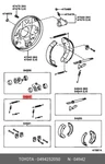 Genuine Oe Spring Kit, Rear Brake, 0494252050 For Toyota 04942-52050. Fixed Price $35.01.