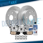 8PC Rear Disc Rotors Calipers Ceramic Brake Pads For 2010 2011 2012 Lexus HS250H. Fixed Price $162.95.
