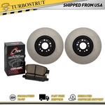 Front Centric Oe Brake Pads And Rotors Kit For 1992 Mercedes-benz 400SE. Fixed Price $290.75.