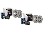 For 2001-2009 Volvo S60 Brake Pad And Rotor Kit Front Rear Centric 24715FRXJ. Fixed Price $215.08.