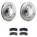 Shw Front Rotors Hella Low-met Disc Brake Pad Kit For 911 Dcja Dcha 2017-2019. Fixed Price $1426.95.
