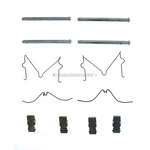 For Mazda 323 & Mercury Tracer Capri Centric Front Brake Hardware Kit Tcp. Fixed Price $24.41.