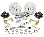 1958-64 Impala Dayton Wide Offset Disc Brake Conversion Kit Chrome Booster Show. Fixed Price $999.00.