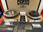 2008-2021 Toyota Sequoia Genuine Oem Front Brake Rotors, Pads, Shims And Pins. Fixed Price $410.00.