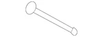 Genuine Nissan Drum Brake Shoe Hold Down Pin 44081-5RB0B. Fixed Price $11.13.