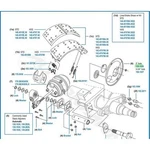 Automann 1561006 Brake Dust Shield Hendrickson Trailer 18.438 In.. Fixed Price $71.72.