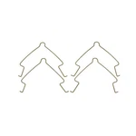 Genuine Acdelco For Pontiac G3 2007-2010 Disc Brake Pad Drag Reduction Clip. Fixed Price $28.15.