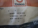 Genuine Gm 18020401 Spring Kit. Fixed Price $5.99.