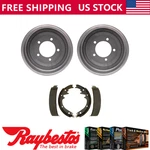 Rear Kit Brake Drums & Shoes For 1972-1973 Jeep CJ5 Raybestos. Fixed Price $237.21.