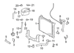 For Mercedes Genuine Radiator Coolant Hose Bracket 2105010020. Fixed Price $10.91.