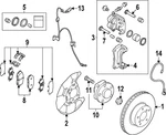 Genuine Subaru Front Pads 26298FN001. Fixed Price $39.23.