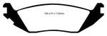 Ebc Brakes DP41639R Yellowstuff Pads Are High Friction Coefficient Spirited Fron. Fixed Price $170.42.