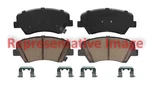 Centric Front Disc Brake Pad Set For 18-24 Mitsubishi Eclipse Cross (105.21780). Fixed Price $48.36.